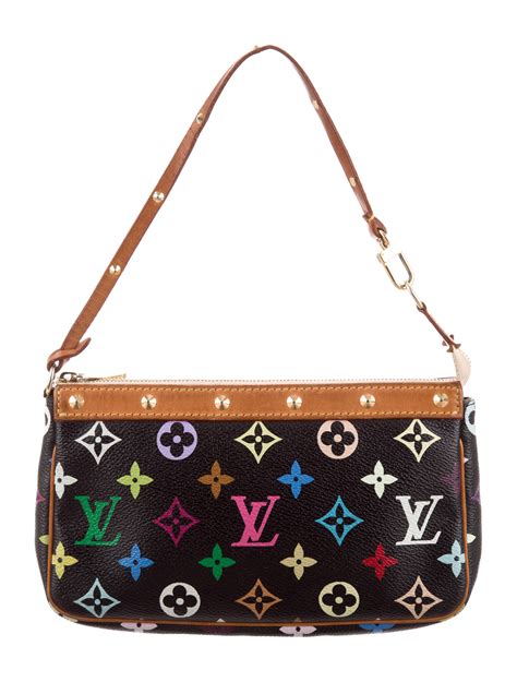 louis vuitton multi pochette blue|louis vuitton multicolor bag.